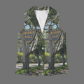 NEW!!! "THAT PART" branded (rear & B.H. Street Sign front) Sleeveless Blazer Vest (Made to Order No Stock)