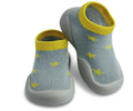 Dookeh Baby First Walking Shoes Non Slip Soft Sole Sneakers Yellow Toddler12-18M
