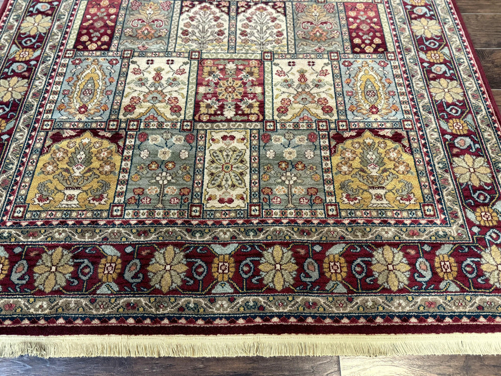 Karastan Rug 5.9 x 9 Antique Legends Bakhtiyari#2200-202, Karastan Area Rug, Wool Pile Vintage Karastan Carpet