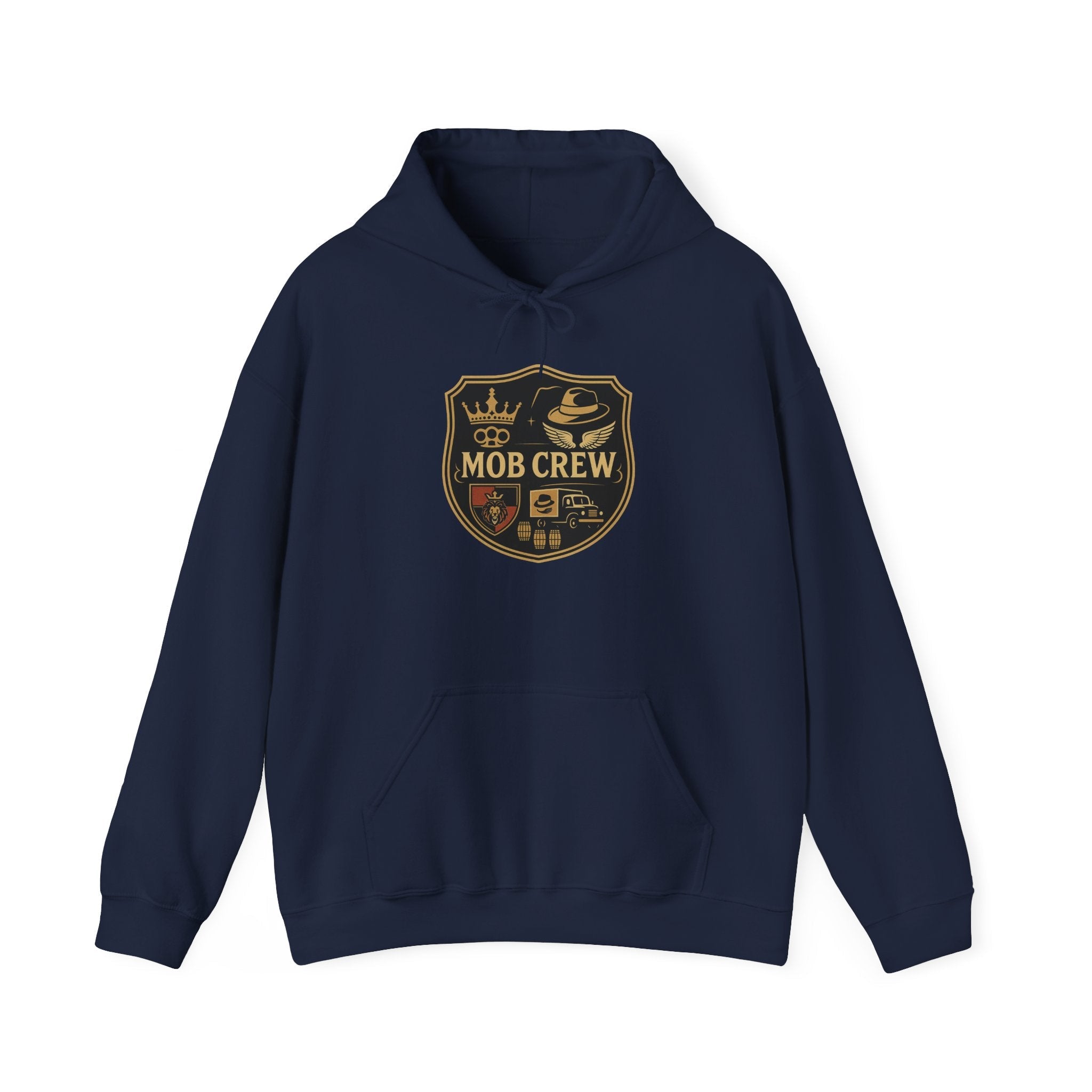 Mob Crew Hoodie 4 Family Shield - Stylish Comfort for Every Family Member