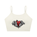 PRETTY PAIN Spaghetti Strap Yoga Sports Bra