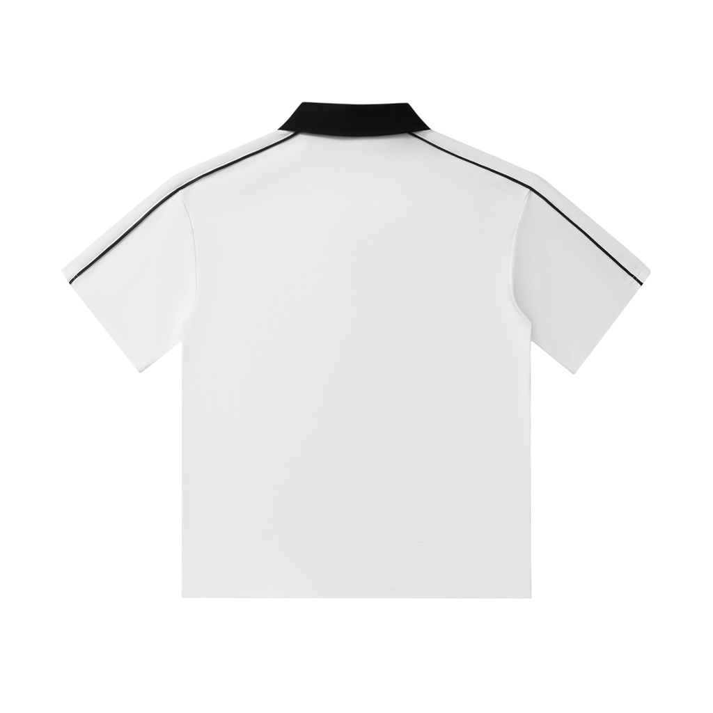 BFP Contrast Collar Short-Sleeve Polo Shirt