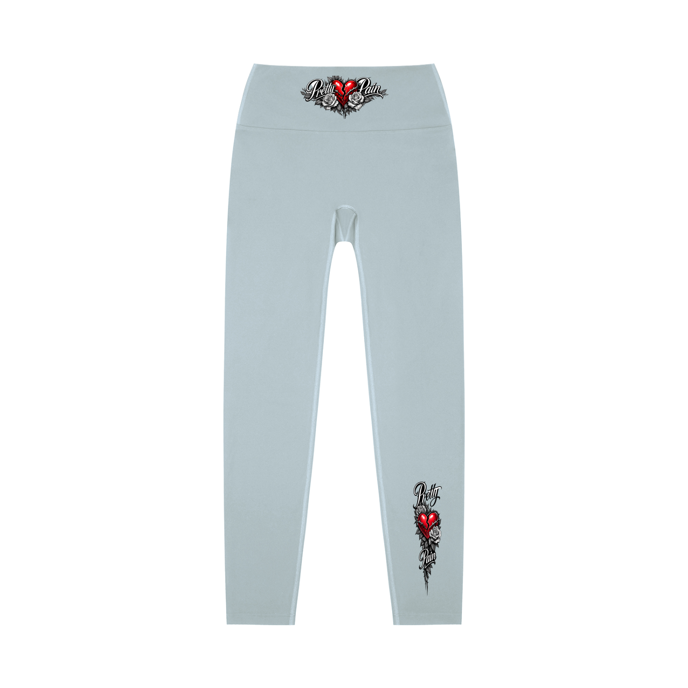 PRETTY PAIN High-Waisted Yoga Leggings