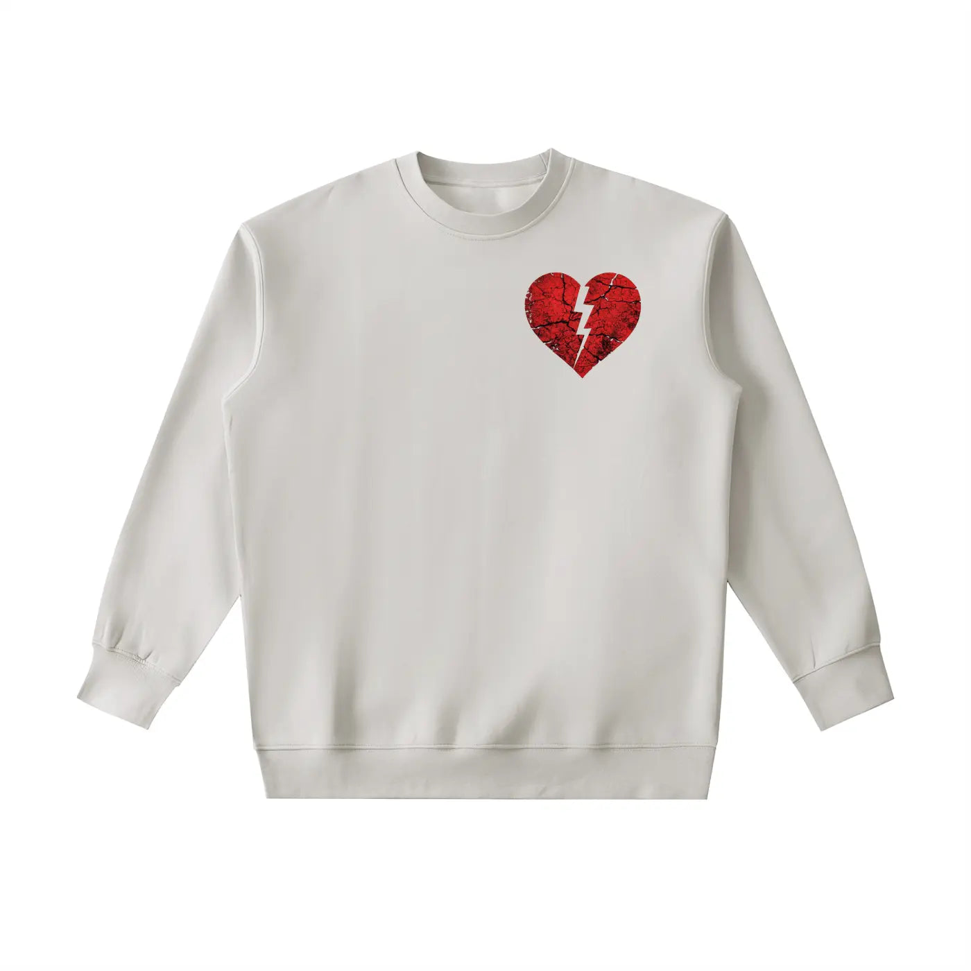 Essential Heavyweight Broken Heart Crewneck Sweatshirt