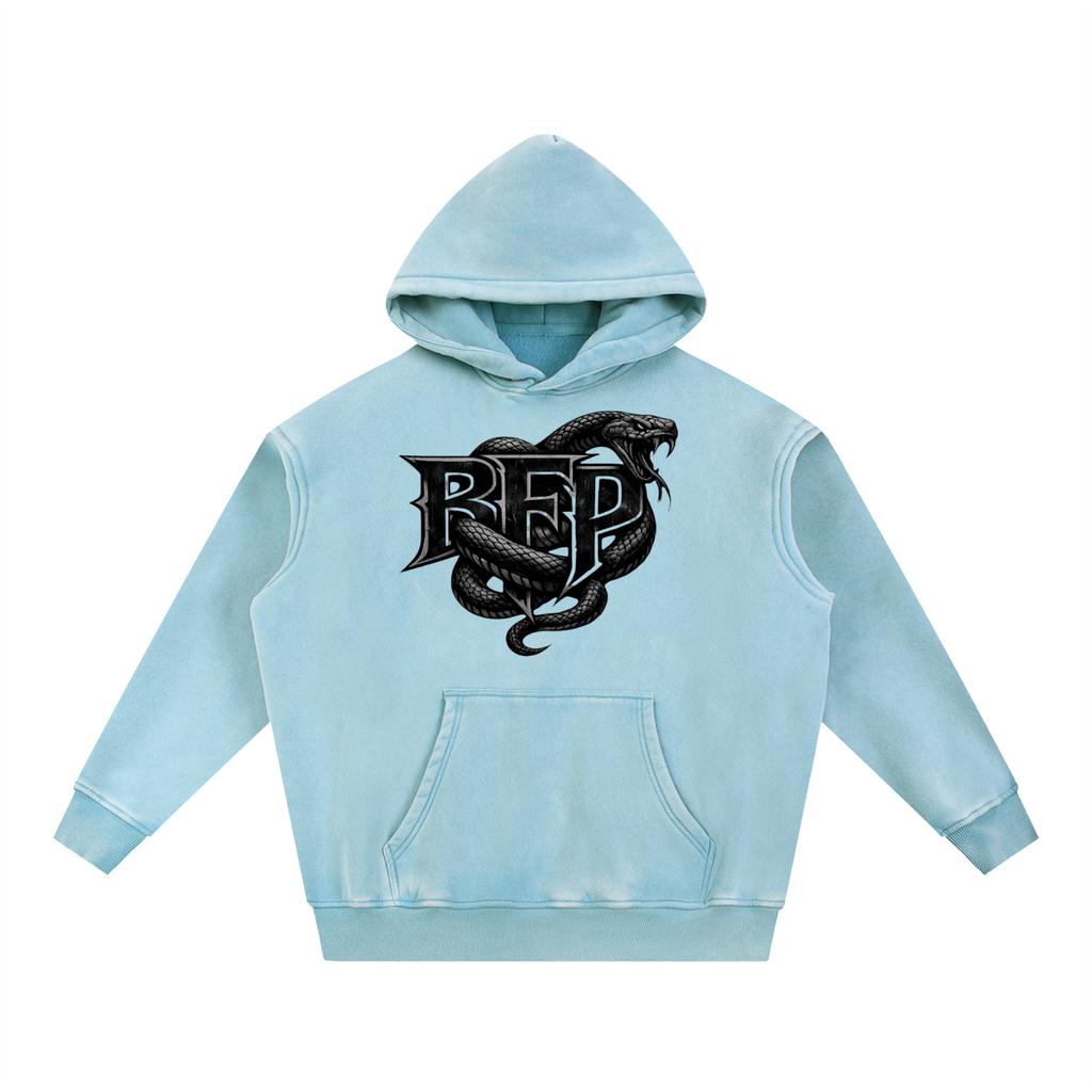 Slime BFP Snow Wash Fleece Oversize Hoodie