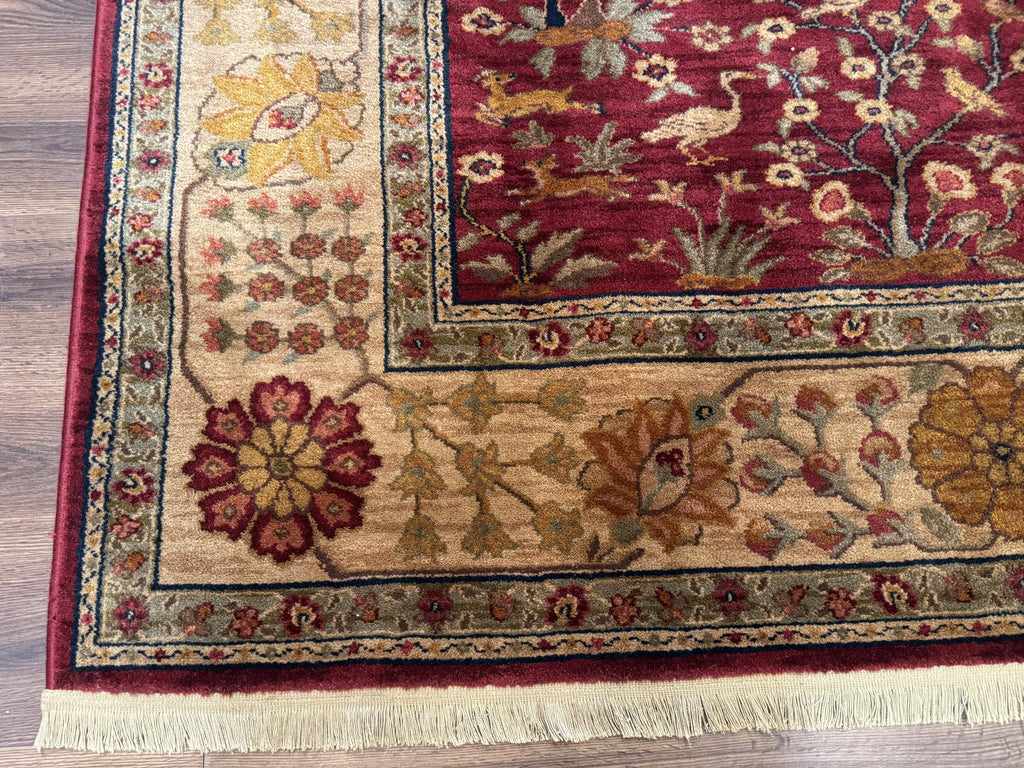 Karastan Rug 8.8 x 10, Antique Legends Emperor's Hunt 2200-204, Wool Vintage Discontinued Karastan