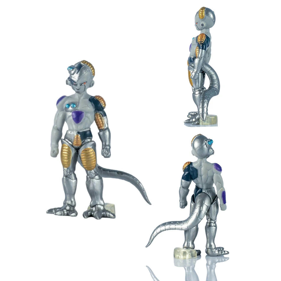 8pcs Frieza Dragon Ball Z Figure Set, Dragon Ball Super Anime Figurines First Second Third Mecha Final Form Perfect Golden Frieza