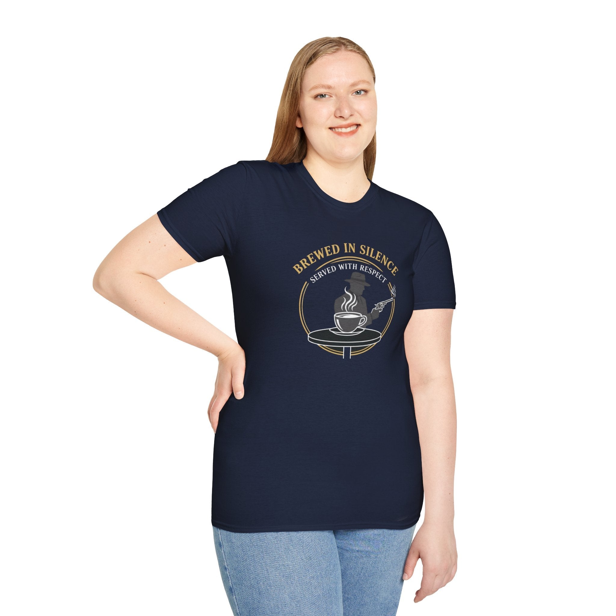 Mob Crew Brewed in Silence Served with Respect Vintage T-Shirt
