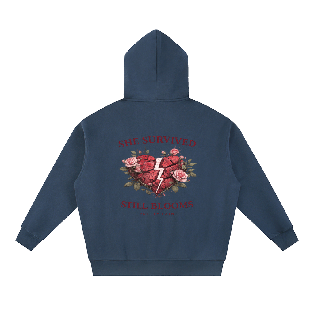 Essential Oversized Fleece Boxy Hoodie