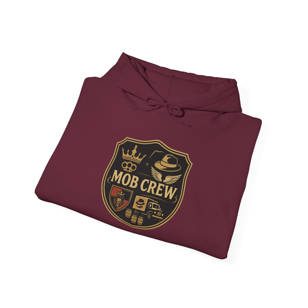 Mob Crew Hoodie – Vintage Pullover for Family Comfort