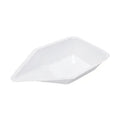 Medium Anti-Static White Weigh Canoes (500 Count Case)