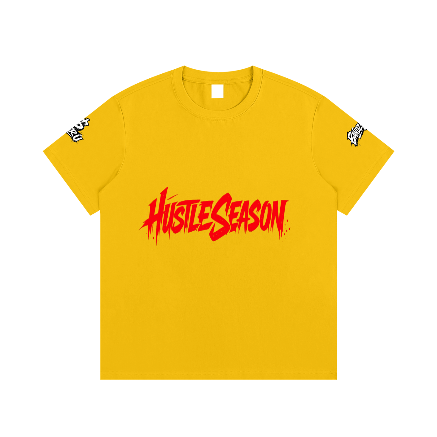 HUSTLE SEASON Essential Cotton T-Shirt