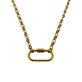 Textured Chronicle Charm Necklace: Laurelladeville x Babe Co.
