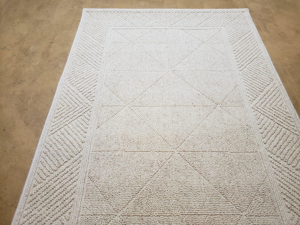 3x5 Karastan Sisal Rug Collection, Design 379/80504, Sambava II, 3'6 x 5'3, Beige Karastan Rug with Label, Authentic Karastan, Entryway Rug