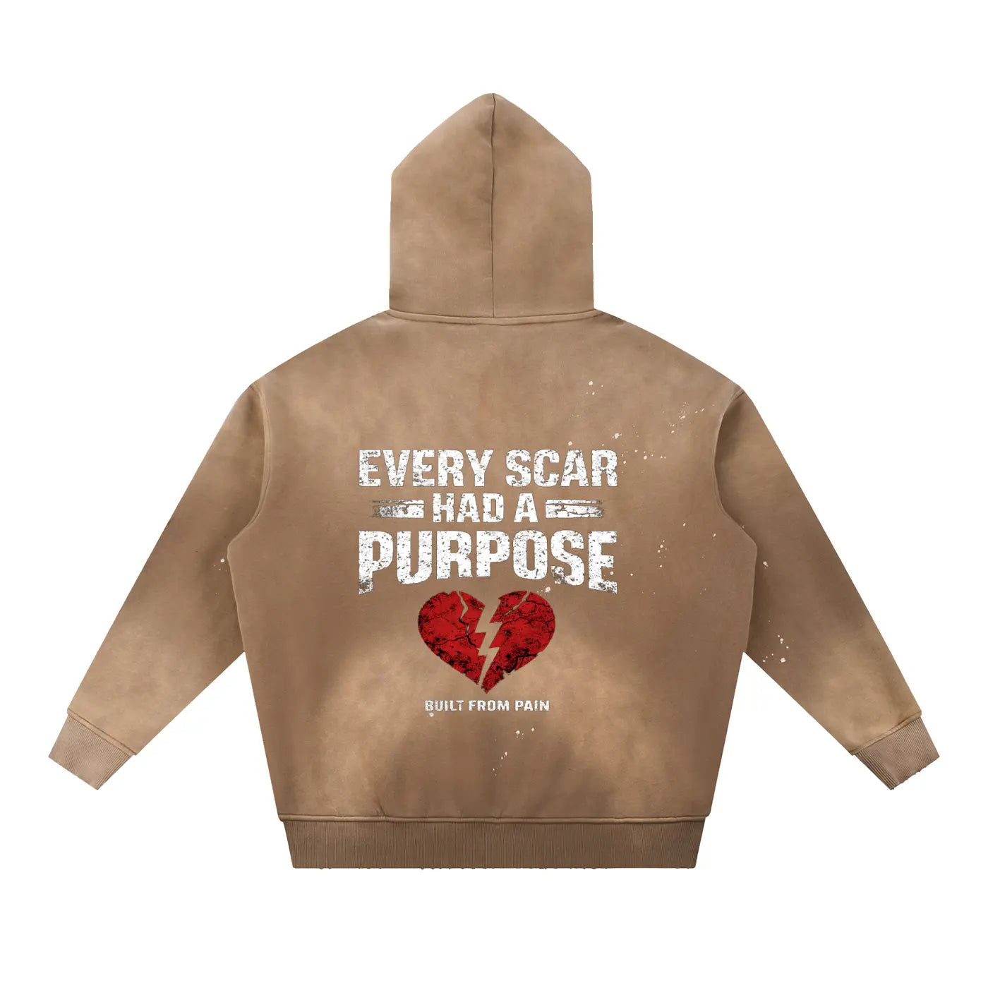 BFP Vintage Washed Forged by Pain Fleece Hoodie