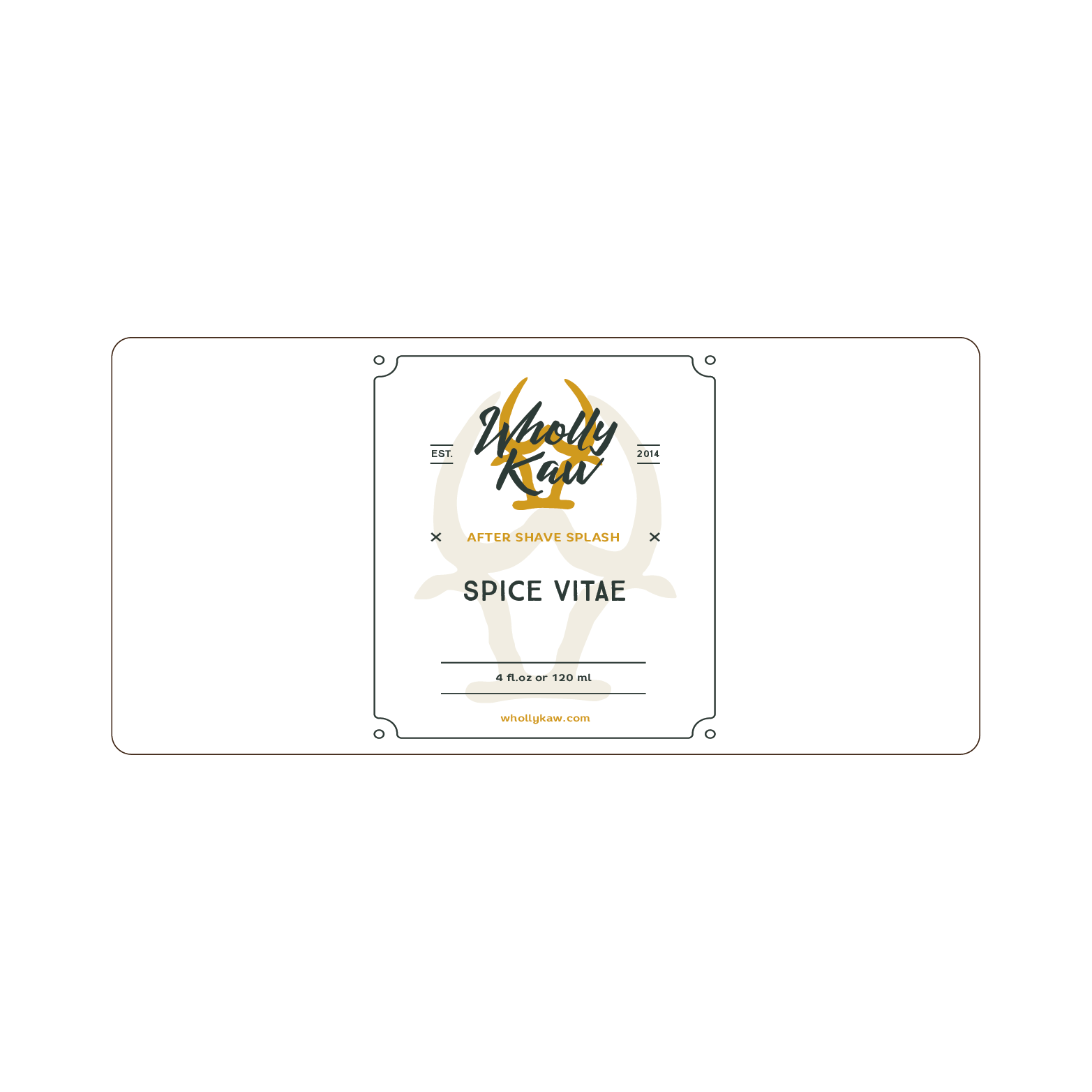 Wholly Kaw Spice Vitae Shaving Collection