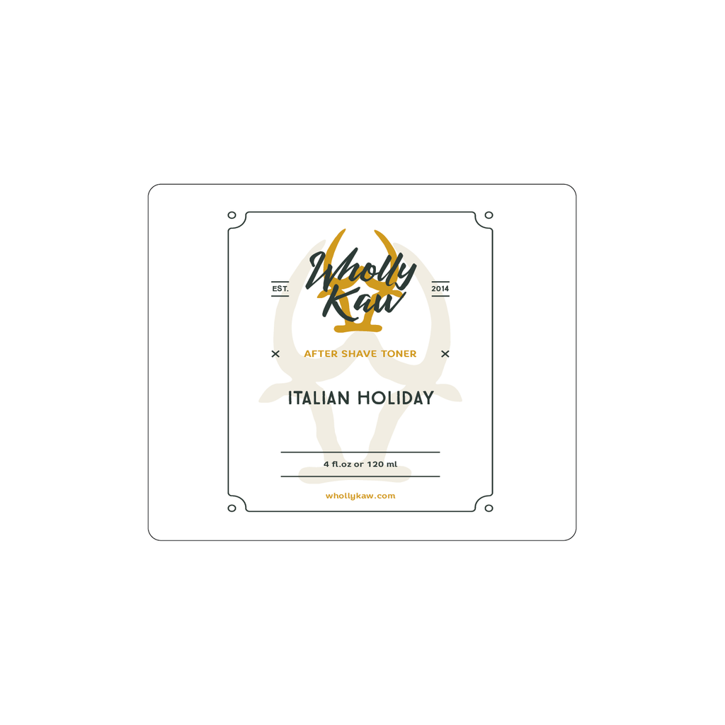 Wholly Kaw Italian Holiday Shaving Collection