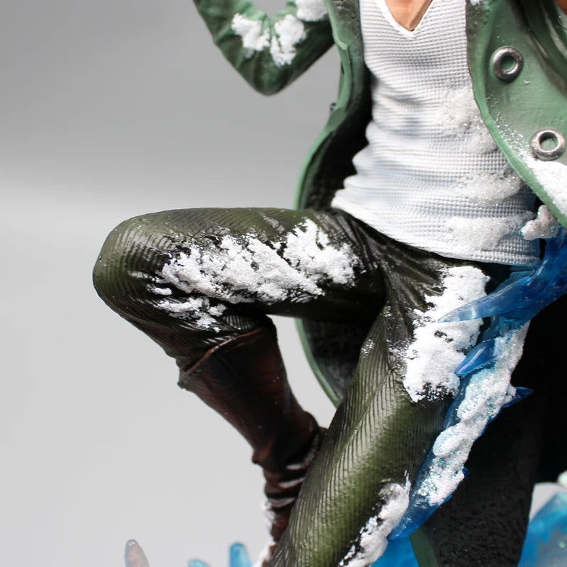 Aokiji Kuzan Anime LED Figurine, One Piece Action Figures Statue Model Collection 30 cm