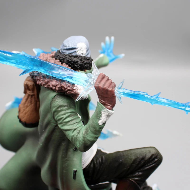 Aokiji Kuzan Anime LED Figurine, One Piece Action Figures Statue Model Collection 30 cm