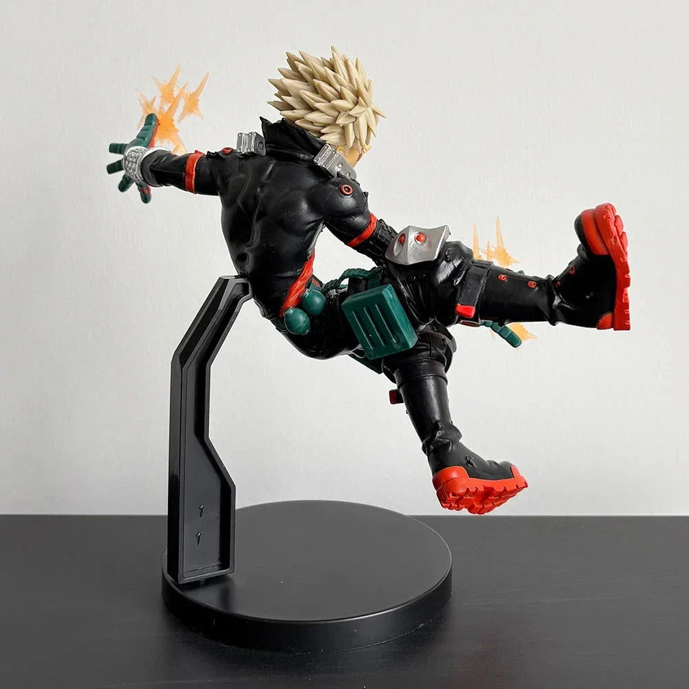 Bakugou Katsuki Anime Figure My Hero Academia Action Figurines PVC Statue Collectible Display 18 CM