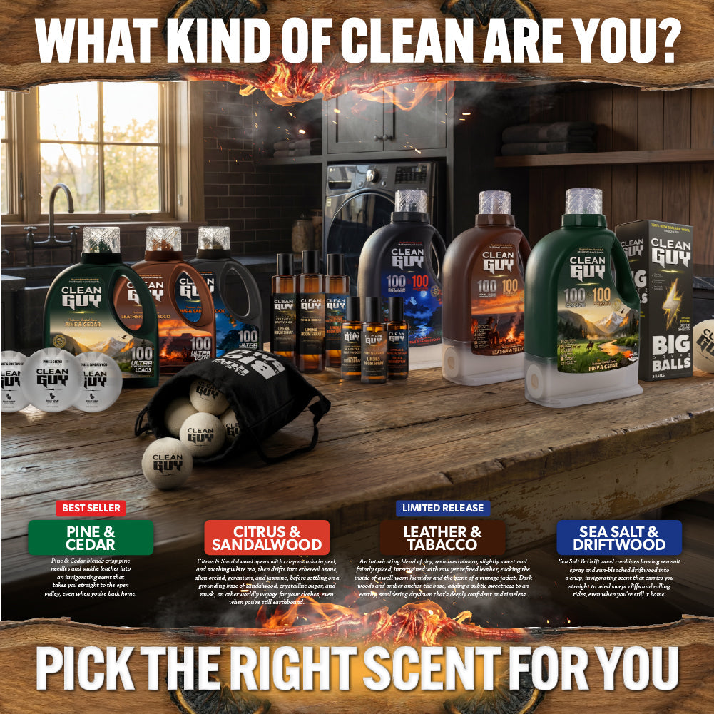 Heavy Duty Premium Laundry Detergent (100 Loads) -  CITRUS & SANDALWOOD