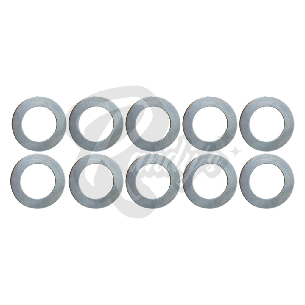 Potentiometer Pot Washers for ⅜" Bushing (10-Pack) - Fits Gibson® & Centralab®