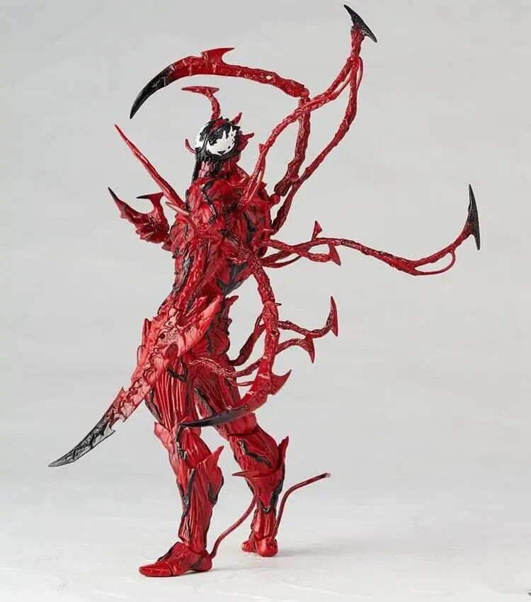 Carnage Figure, Spider Man Marvel Movable Joints Figurine, Toys Gifts 7 in