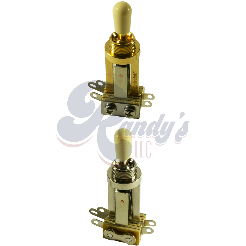 Centralab 3-Way Toggle Switch (Long) - Fits Gibson® & Orville® - CLOSEOUT