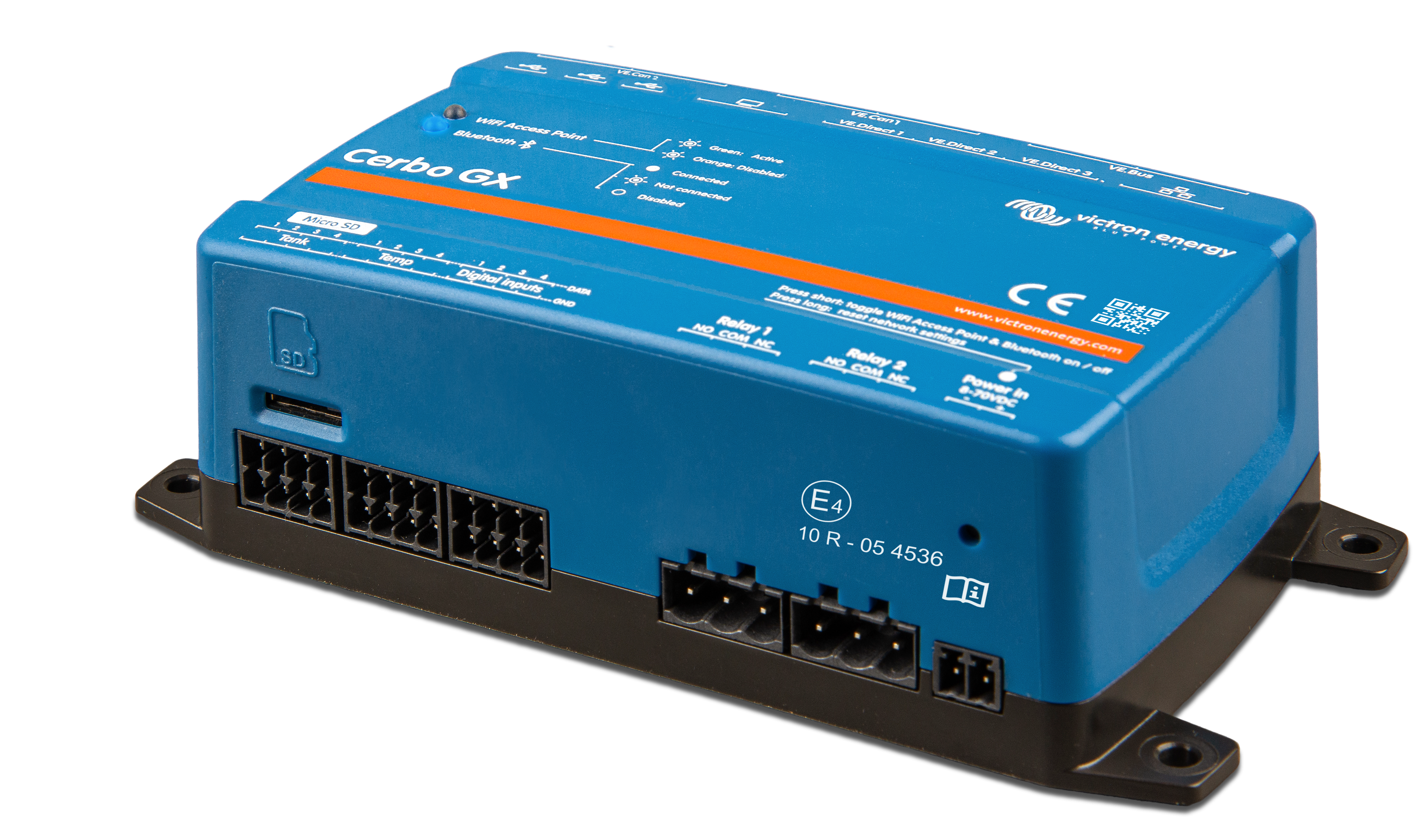 Victron BPP900451100 Cerbo GX MK2 Hardware revision 2 with two VE.Can ports