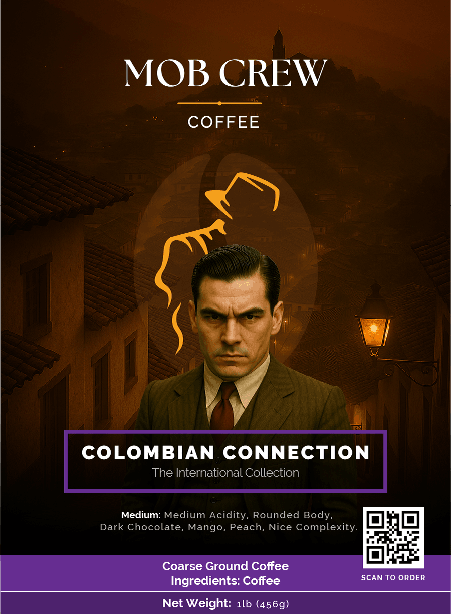 Colombian Connection Medium Roast Coffee: 1lb Trace the Flavor to Its Source