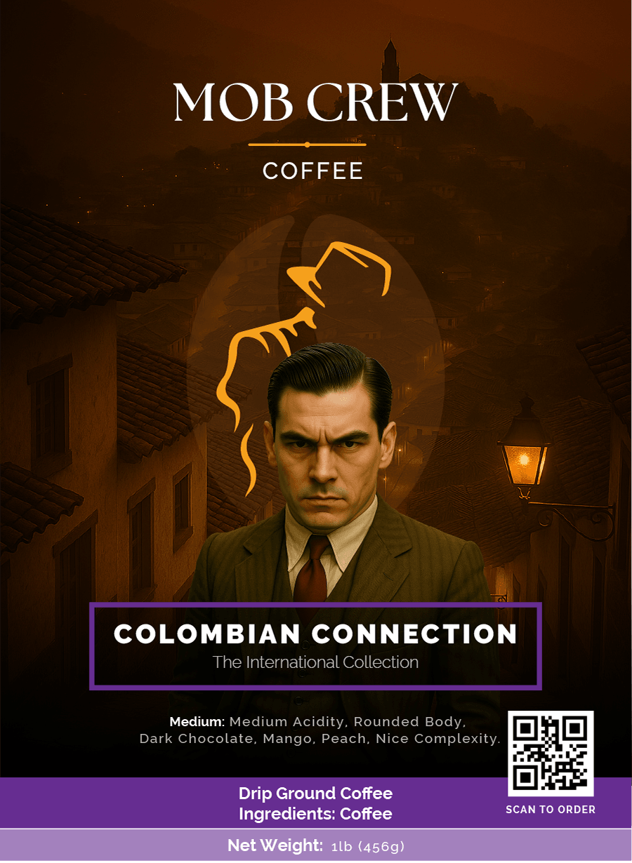 Colombian Connection Medium Roast Coffee: 1lb Trace the Flavor to Its Source