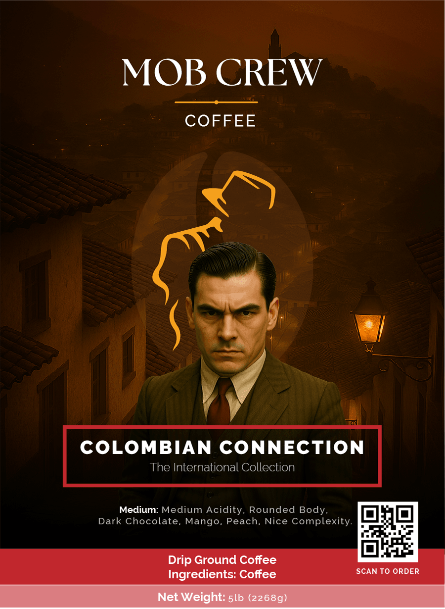 Colombian Connection Coffee 5lb Medium Roast Colombian Coffee
