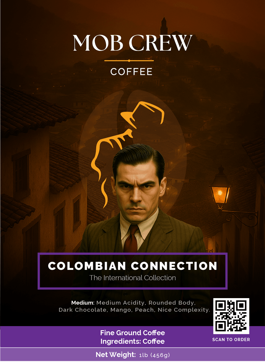 Colombian Connection Medium Roast Coffee: 1lb Trace the Flavor to Its Source