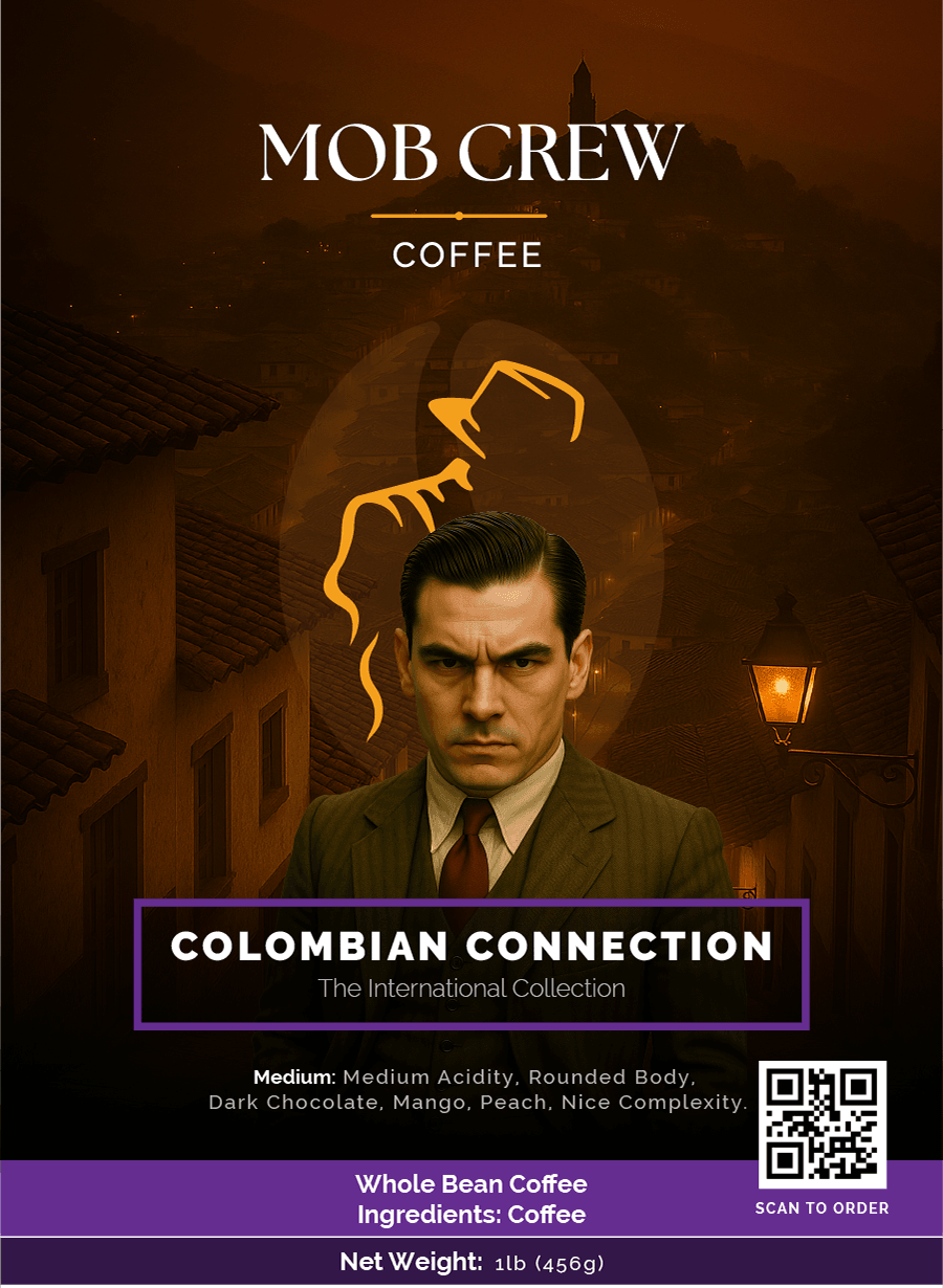Colombian Connection Medium Roast Coffee: 1lb Trace the Flavor to Its Source