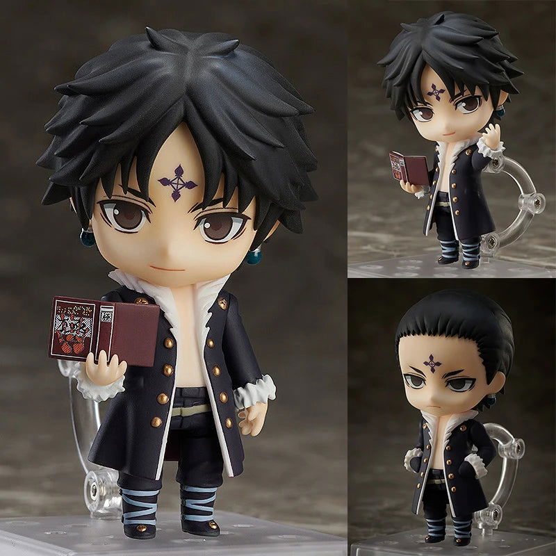 Cute Hunter X Hunter Anime Figurines, Kawaii Chibi Anime Figures, Chrollo Lucilfer, Kurapika, Gon Freeces. Killua Zoldyck PVC Action Toys 10 CM