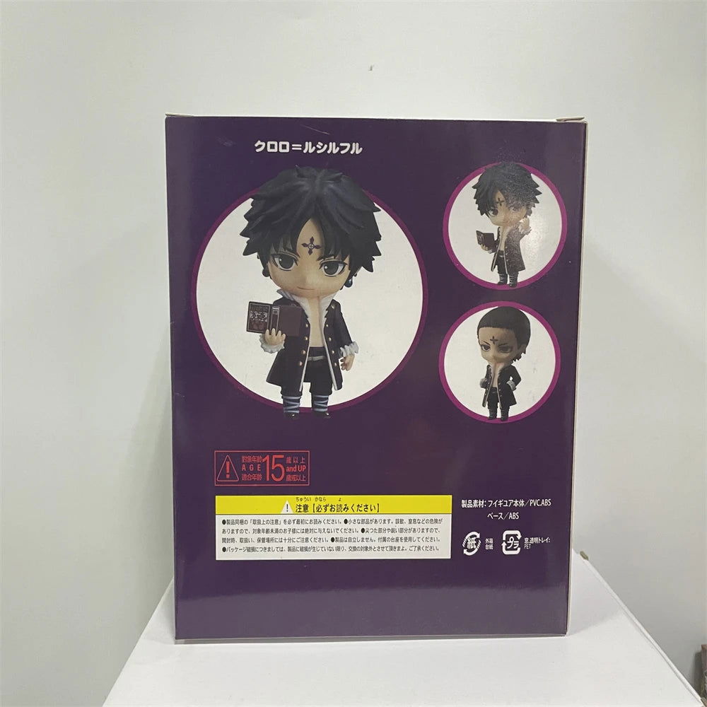 Cute Hunter X Hunter Anime Figurines, Kawaii Chibi Anime Figures, Chrollo Lucilfer, Kurapika, Gon Freeces. Killua Zoldyck PVC Action Toys 10 CM