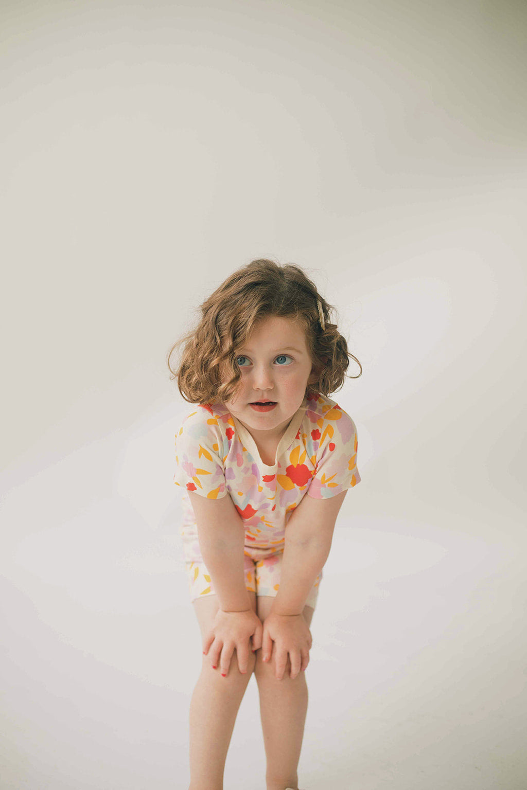 T-Shirt Set in Abstract Floral