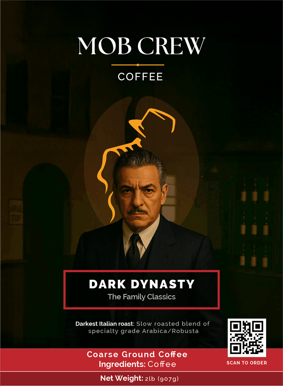 Dark Dynasty Dark Roast Coffee: 2lb Reign Supreme with the Darkest Roast