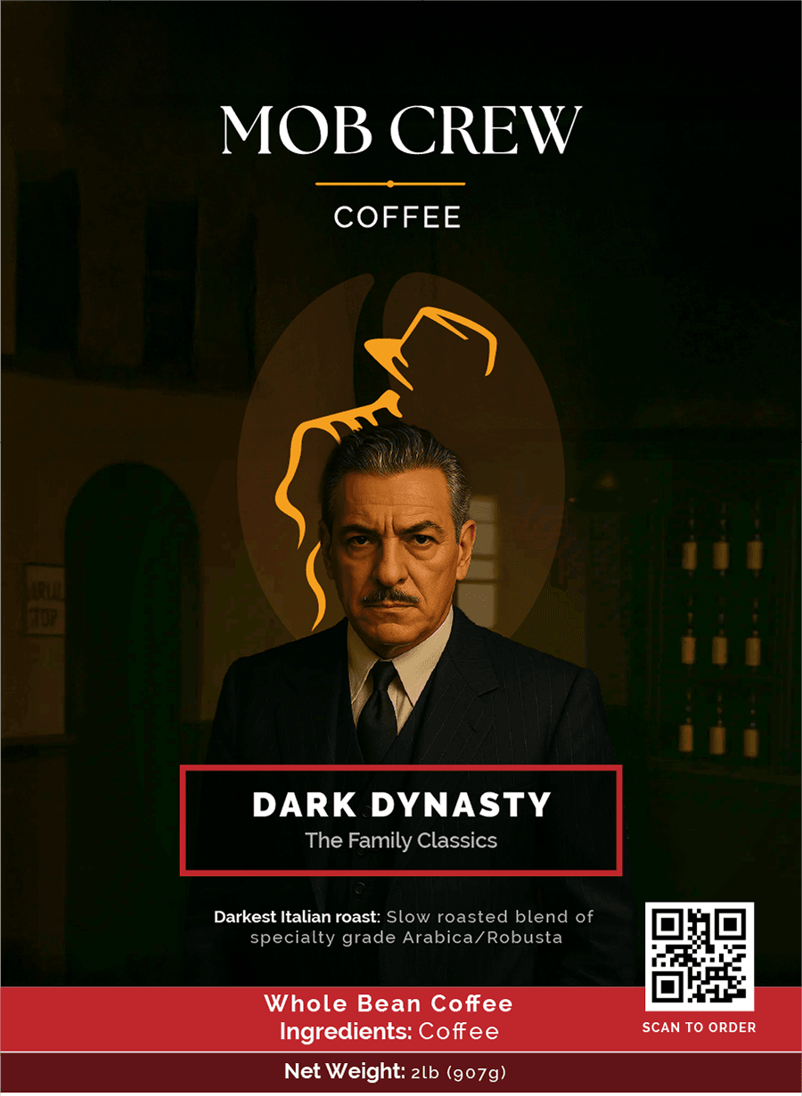 Dark Dynasty Dark Roast Coffee: 2lb Reign Supreme with the Darkest Roast