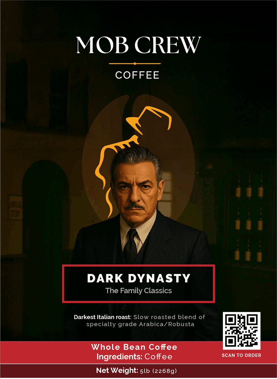 Dark Dynasty Dark Roast Coffee: 5lb Reign Supreme with the Darkest Roast