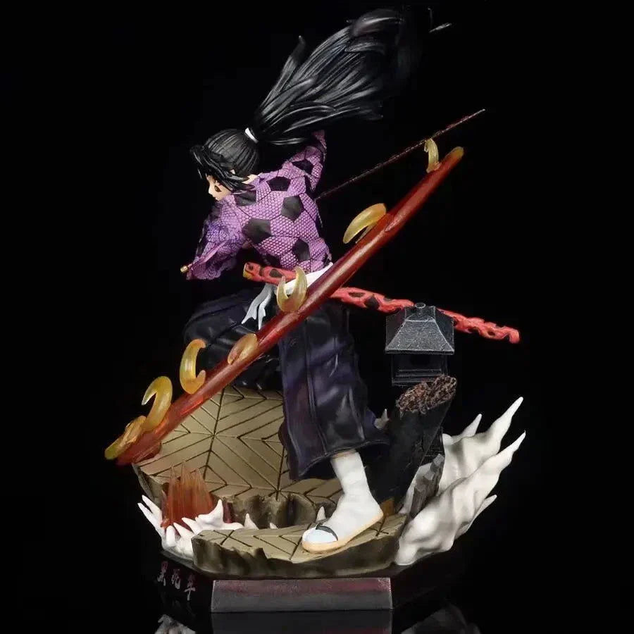 Demon Slayer Kokushibo Anime Action Figure Model Statue Figurine Attack Posture 28 CM