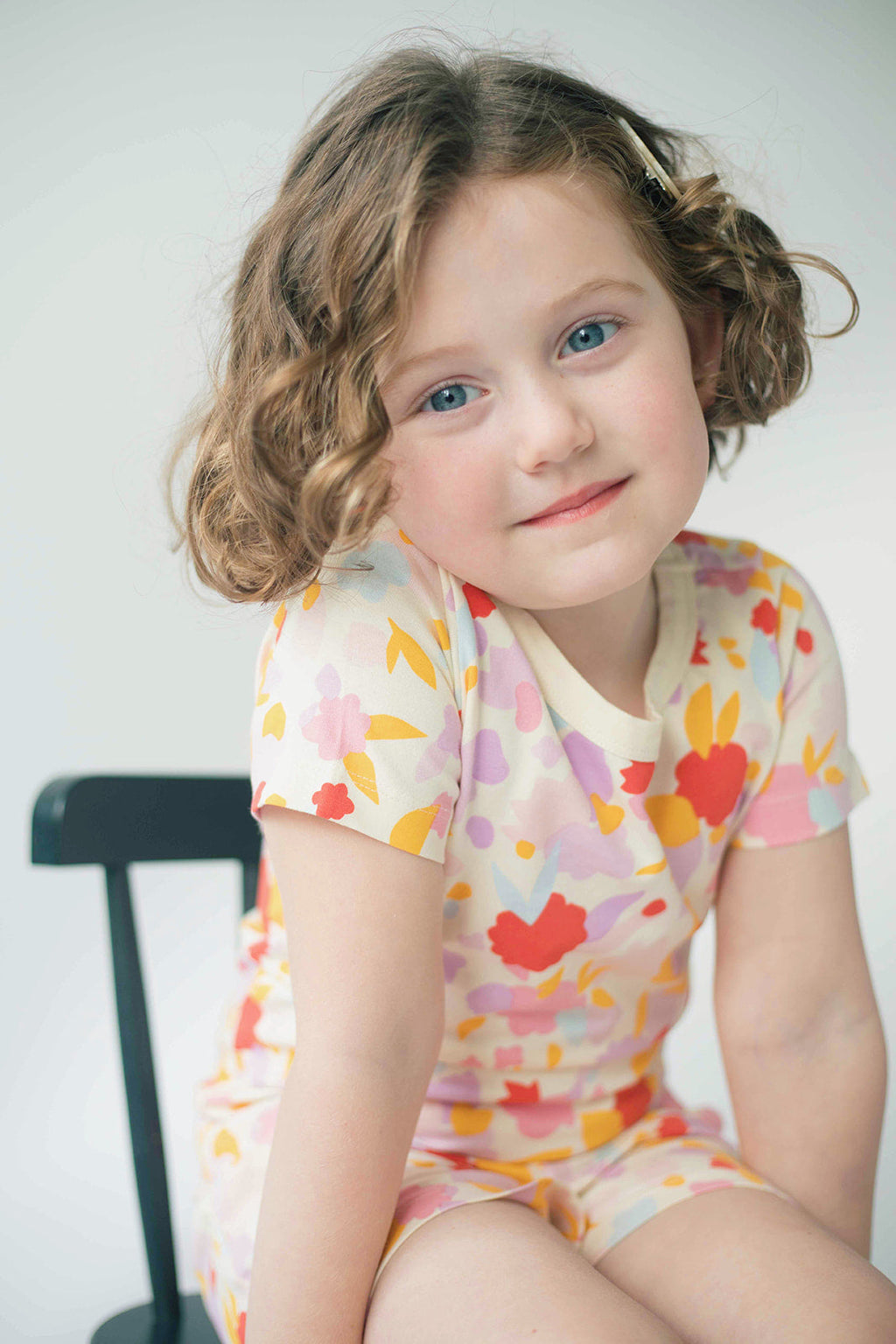 T-Shirt Set in Abstract Floral