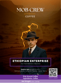 Ethiopian Enterprise Medium Light Roast Coffee: 12oz Unveiling a Symphony of Bright Flavors