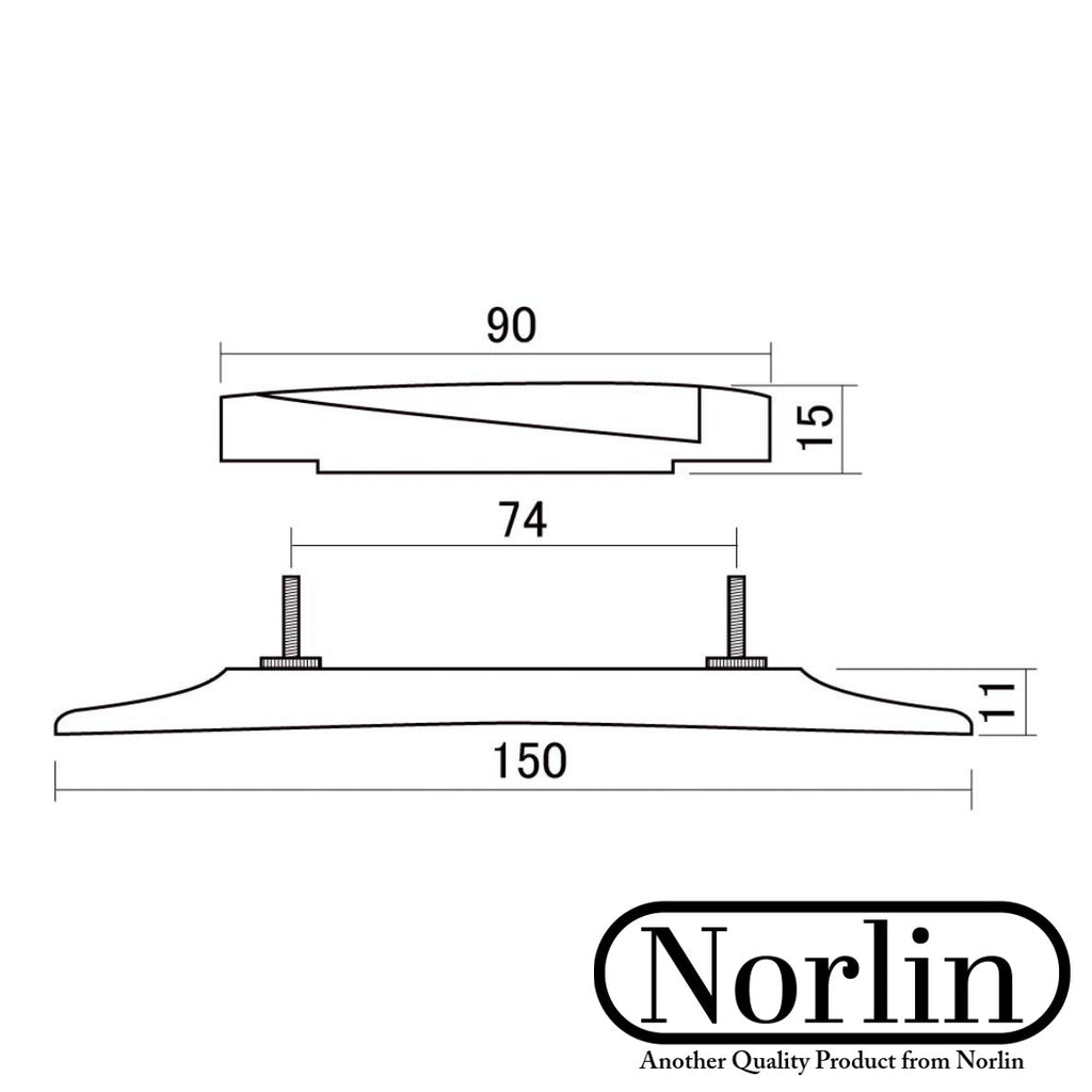 Archtop Slanted Rosewood Bridge for Gibson® & Epiphone® Guitars