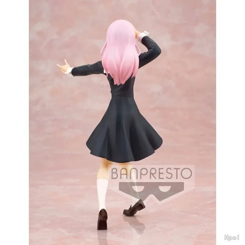 Fujiwara Chika Figure, Shinomiya Kaguya Love Is War Anime PVC Figurine 7in