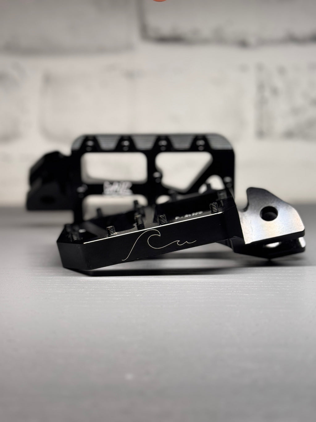 BLACK WAVE WIDE PEGS BACK ORDER