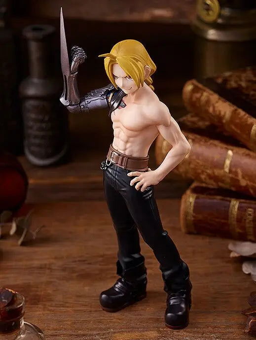 Fullmetal Alchemist Edward Elric and Alphonse Elric Figurines, Anime Figures PVC Statue 18 CM