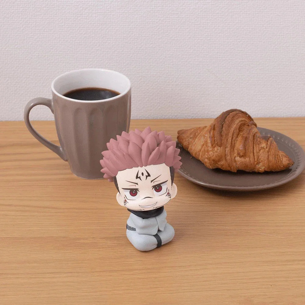 Gojo Satoru Anime Figure Jujutsu Kaisen Action Figurines Chibi Mini Set PVC Model Collectible Display Toy Gift