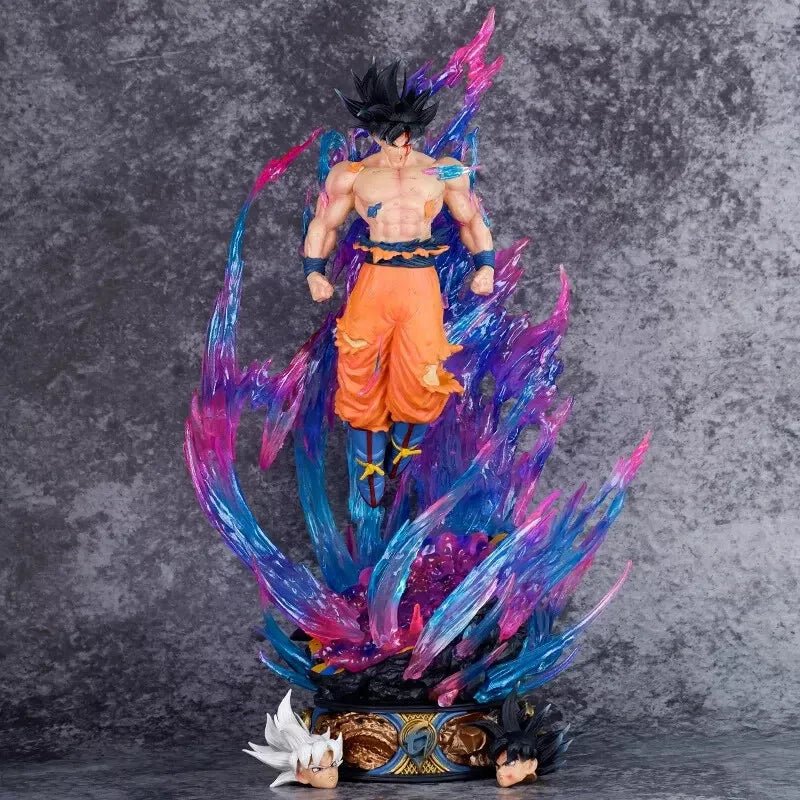 Goku Ultra Instinct Anime Figurines, Dragon Ball Super Collectible Figures 15 in