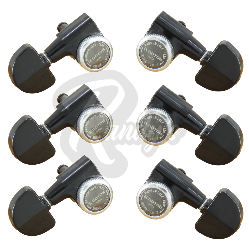 SG301-20 MG-T Locking Tuners w/ Kidney Buttons (L3+R3) - Fits Gibson® & Grover®